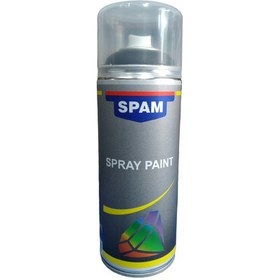 تصویر اسپری رنگ مشکی مات اِسپَم (SPAM) دوپلی کالر آلمان (300 میلی لیتر حجم) 