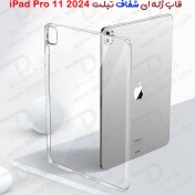 تصویر قاب ژله ای شفاف تبلت iPad Pro 11 2024 iPad Pro 11 2024 TPU Clear Case