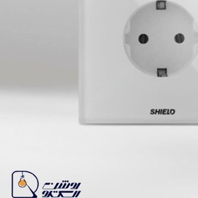 تصویر پریز برق ارت دار هوشمند شیلد سری Adler مدل SH1GAD 