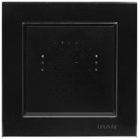 تصویر زنگ دینگ دانگ (مدل برلیان) مشکی میانی رنگی ایران الکتریک 