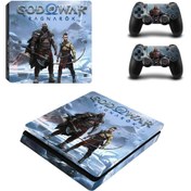 تصویر کنسول بازی PS4 Slim ظرفیت ۱ ترابایت با دو دسته 