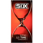تصویر کاندوم تاخیری سیکس SIX Stop Time Condom 