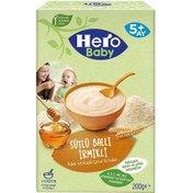 تصویر غذای کمکی نوزاد گندم و عسل هیرو بیبی | hero baby 