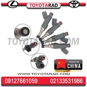 تصویر سوزن انژکتور تویوتا پرادو چهار سیلندر 2005 تا 2009 برند چینی 