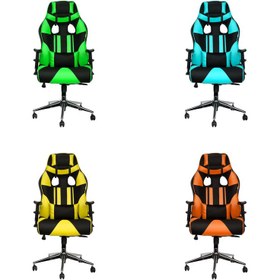 تصویر صندلی گیمینگ طرح کاد ۲۰۲۲ - مشکی 