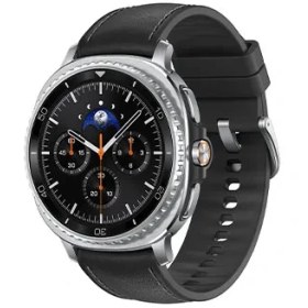 تصویر ساعت هوشمند سامسونگ Galaxy Watch 8 Classic سایز ۴۶ میلی‌متر با بند چرمی 