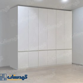 تصویر کمد دیواری مدل گلایل 