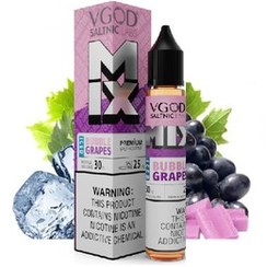 تصویر سالت ویگاد میکس آدامس انگور یخ | VGOD MIX BUBBLE GRAPE ICE SALT 