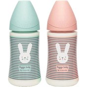 تصویر شیشه شیر نوزادی طرح خرگوش حجم 270 میلی لیتر سواوینکس Suavinex 