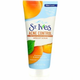 تصویر اسکراب استی ایوز اصل زردالو لایه بردار ضد جوش St.Ives 