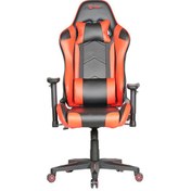 تصویر صندلی گیمینگ نیلپر NGAR111 Black/ ا Nilper NGAR111 Black/Orange Gaming Chair Nilper NGAR111 Black/Orange Gaming Chair