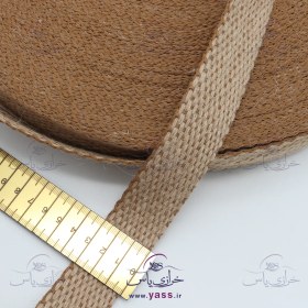 تصویر نوار کنفی بافت دو رنگ سایز ۳ سانت 