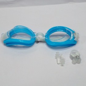 تصویر عینک شنا رنگی 