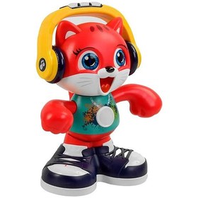 تصویر عروسک موزیکال گربه هولا تویز مدل E721 