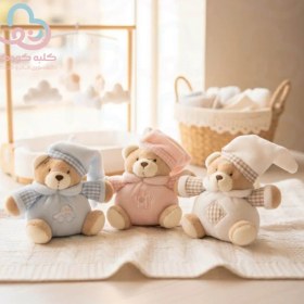 تصویر آویز تخت و کریر طرح خرس FlyByFly 30713 8.5cm 