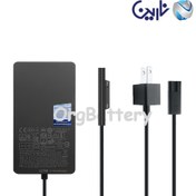 تصویر آداپتور اورجینال سرفیس adaptor original surface 15V 8A 