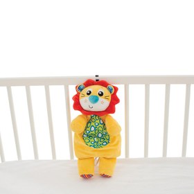 تصویر عروسک موزیکال شیر مناسب برای کنار تخت پلی گرو playgro 