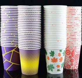 تصویر لیوان یکبار مصرف کاغذی بسته ۵۰ عددی 