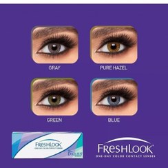 تصویر لنز رنگی آمریکایی فرشلوک FreshLook