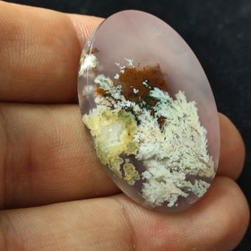 تصویر نگین عقیق شجر بهاری هفت رنگ خاص 