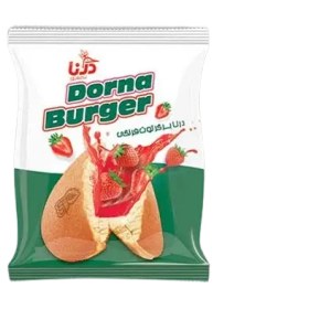 تصویر درنا برگر توت فرنگی 