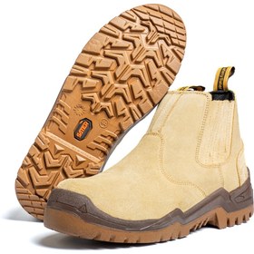 تصویر کفش ایمنی ساتر مدل جگوار خاکی 