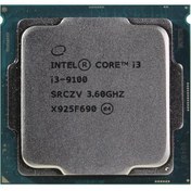 تصویر پردازنده اینتل مدل Core i3-9100 Intel Core i3-9100 Processor