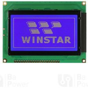 تصویر نمایشگر ال سی دی LCD گرافیکی 64*128 با بک لایت آبی 