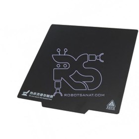 تصویر پد انعطاف پذیر هیت بد چسبی و مغناطیسی 200*200 میلیمتر Heat flexible pad with bad adhesive and magnetic 200 x 200 mm