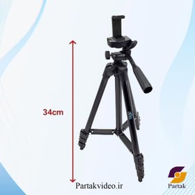 تصویر سه پایه گوشی و دوربین 3120 و 3110 تریپاد tripod 