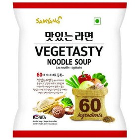 تصویر نودل سبزیجات (وگن) کره ای سامیانگ Samyang ، مدل Vegetasty ا Samyang Vegetasty Samyang Vegetasty