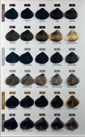 تصویر رنگ مو توژور Professional hair color