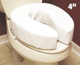 تصویر تشک ارتفاع دهنده توالت فرنگی سریر طبی Toilet Seat Cushion