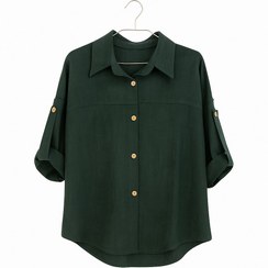 تصویر شومیز سبز گازوئیلی 