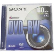 تصویر دی وی دی خام سونی مدل DVD-RW 