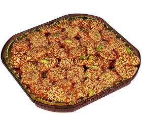 تصویر سوهان عسلی کنجدی 