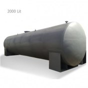 تصویر مخزن ذخیره سوخت گازوئیل ظرفیت ۲۰۰۰ لیتر 