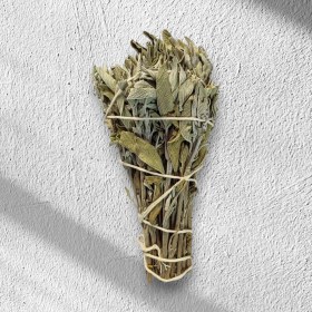 تصویر اسماج مریم گلی کالیفرنیایی ( Californian White Sage Smudge Stick ) 