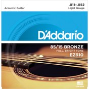 تصویر سیم گیتار آکوستیک Daddario EZ910 