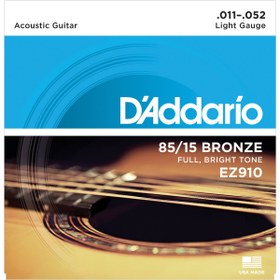 تصویر سیم گیتار آکوستیک Daddario EZ910 