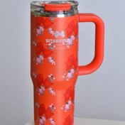 تصویر تراول ماگ سیتاریوری مدل گل دار حجم 900 میل 