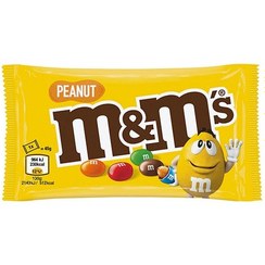 تصویر اسمارتیز ام ان ام با مغز بادام زمینی (۴۵ گرم) m&m ا m&m m&m