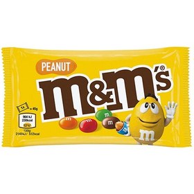 تصویر دراژه ام اند ام M&M's شکلاتی 45 گرمی- پک 2 عددی شکلات و فرآورده های کاکائویی ام اند ام