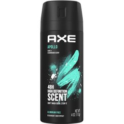 تصویر اسپری ضد تعریق آکس AXE مدل APOLLO حجم 150 میلی لیتر ضد تعریق و خوشبو کننده APOLLO آقایان / بانوان 150 میلی لیتر اکس | Axe