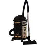 تصویر جاروبرقی سطلی گوسونیک مدل GSV-1518 Gosonic bucket vacuum cleaner model GSV-1518