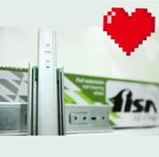 تصویر ریل سنگین ساچمه ای فیسا طلایی - ۵۰سانتی 