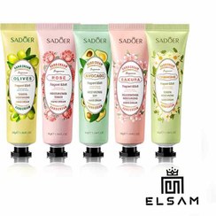 تصویر کرم آبرسان دست میوه‌ای Sadoer - پک 5 عددی Sadoer Hand Cream