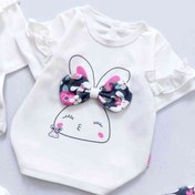 تصویر تیشرت خرگوش پاپیونی(سرویس باز) 