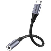 تصویر مبدل USB-C به جک ۳.۵ میلیمتری یوگرین مدل AV161-80154 