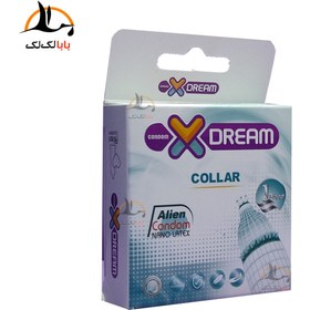 تصویر کاندوم فضایی یک عددی کولار(طوقی) ایکس دریم X Dream Collar Condom 1piece